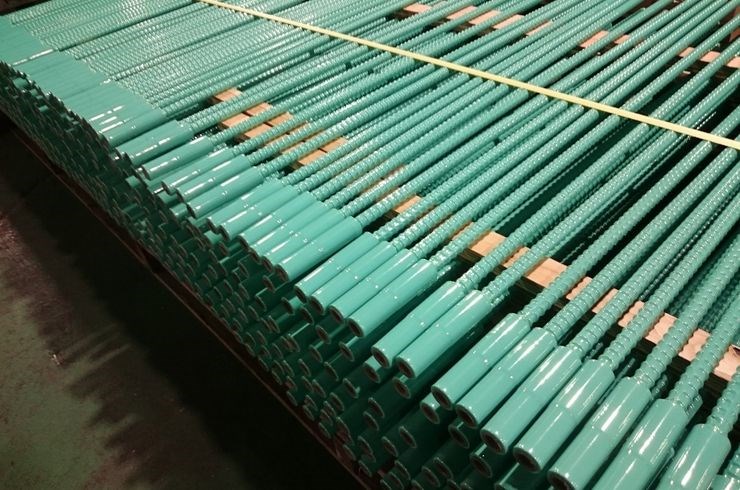 ＦＤグリップへの高付着型エポキシ樹脂塗装