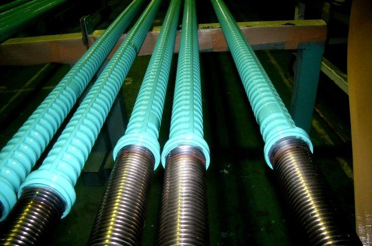 ＥＧジョイント付き鉄筋へのエポキシ樹脂塗装