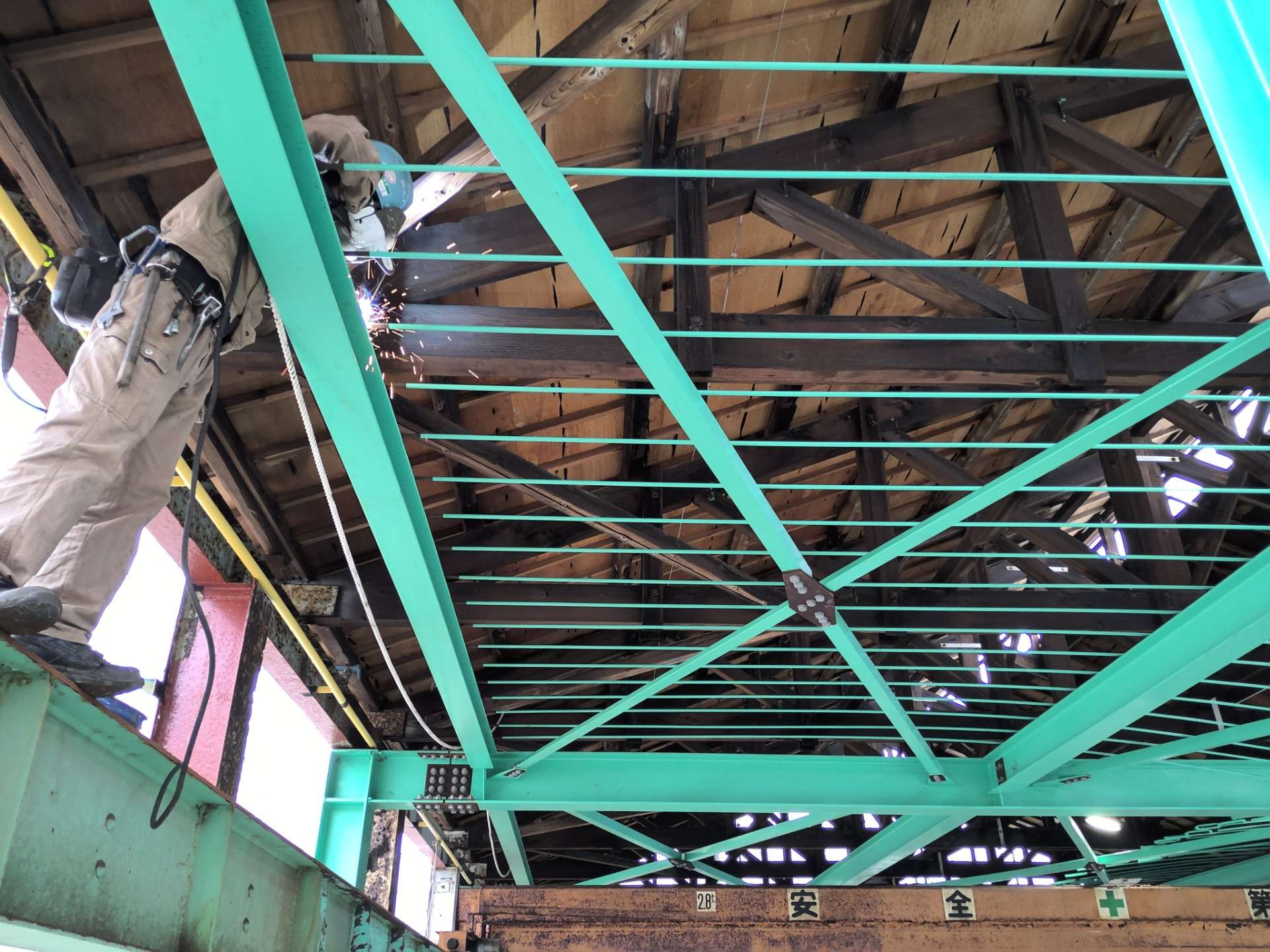 耐震工事進捗ブログVol.７『付属の安全対策工事』（STブログ）