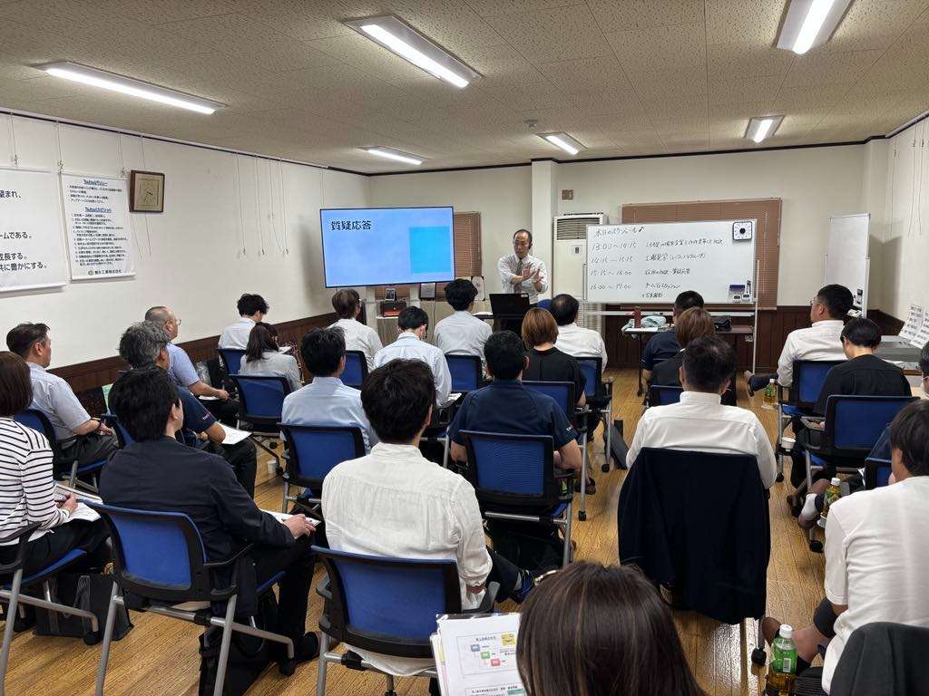 ベンチマーク実践研究会の26名様　工場見学にお越しになりました！（ヤスブログ）