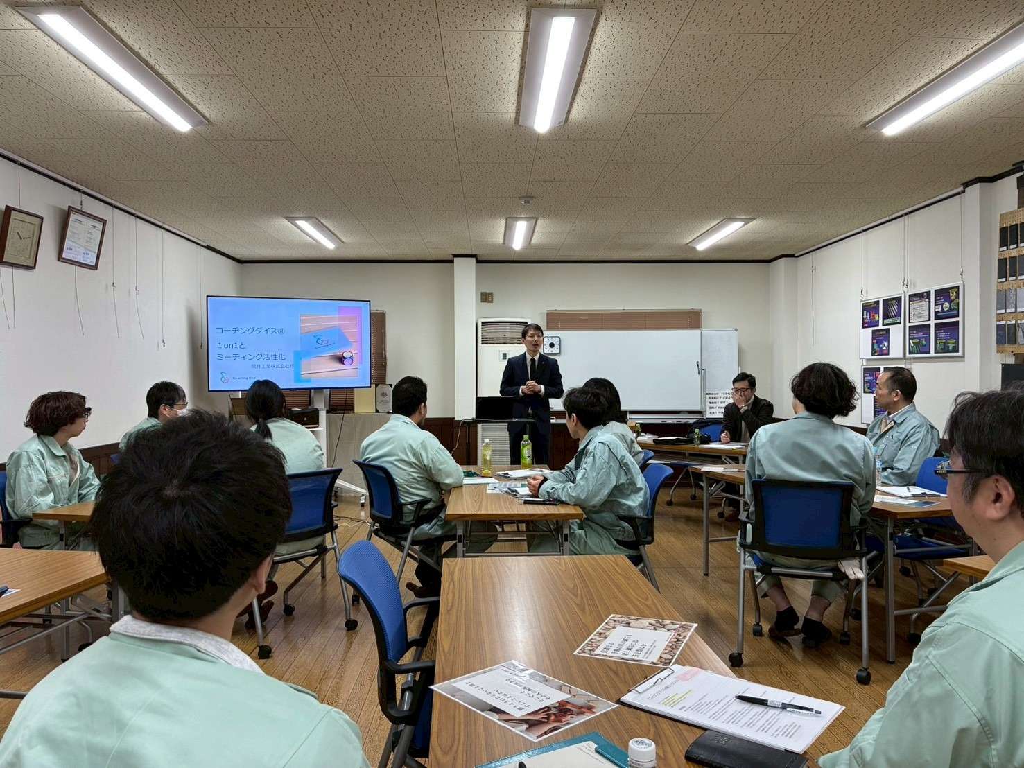 コーチングダイスの講習会が開催されました！(森ブログ)