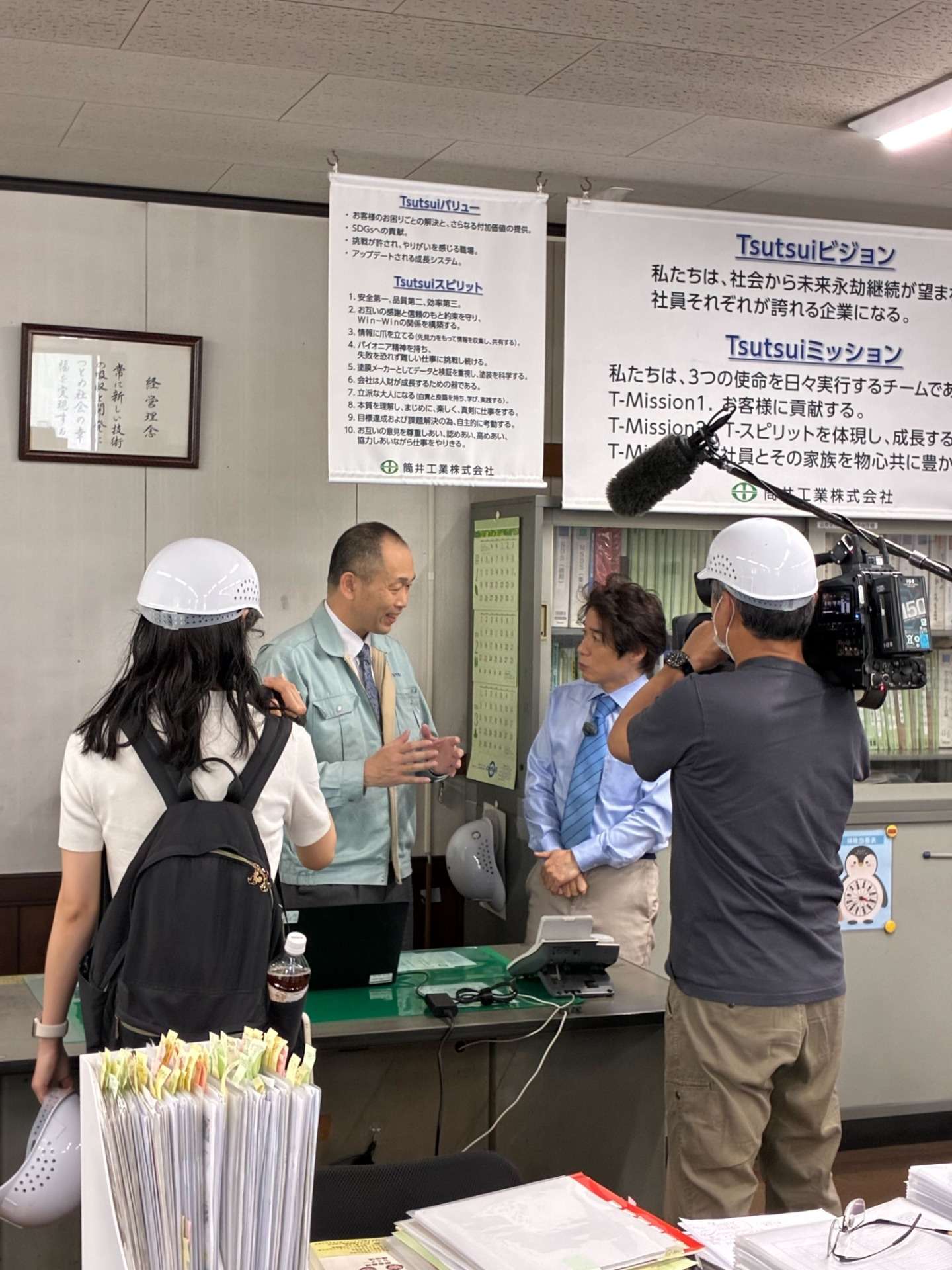 CBCテレビの取材をうけました！　（前島ブログ）