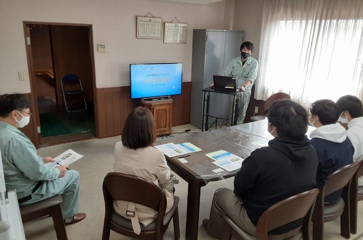 家族が工場見学に来ました！　　（沢田ブログ）