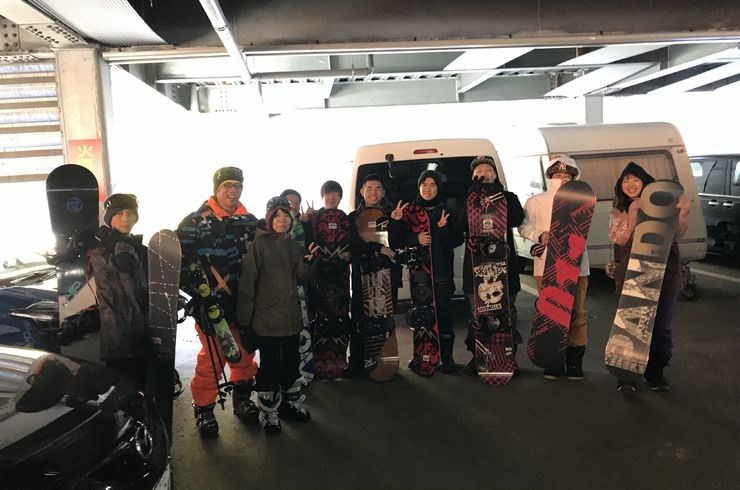 スキー・スノボ大会開催！