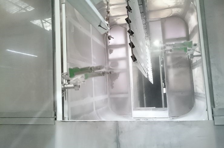 ＣＯ2削減に粉体塗装を